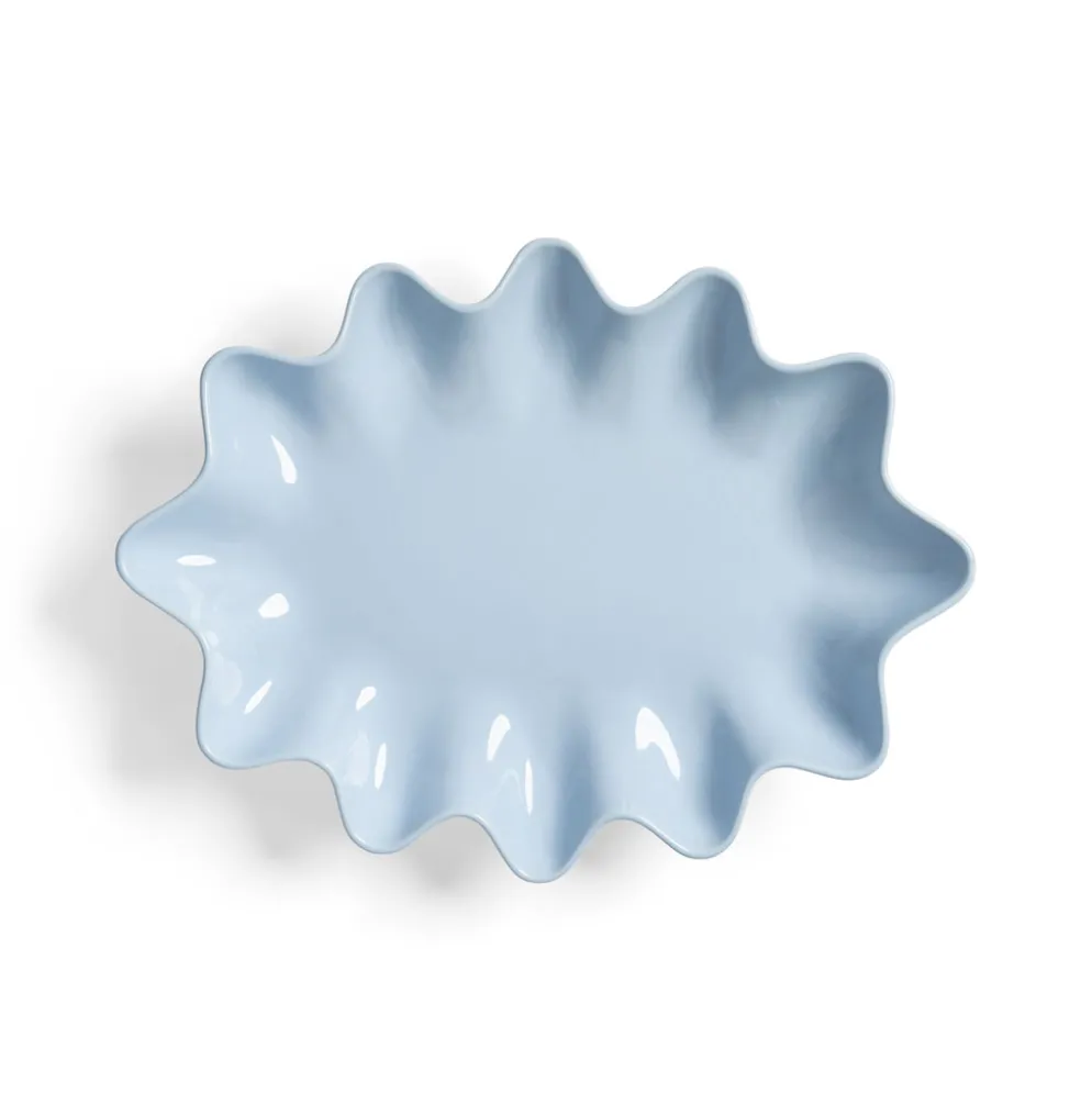 &klevering Schüssel Sun Oval Ice Blue