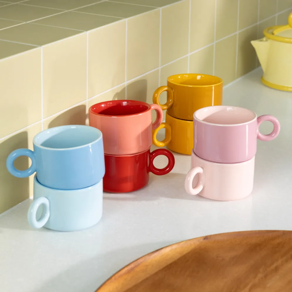 &klevering Tasse chiquito pink 2er-Set