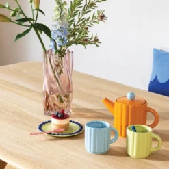 &klevering Teekanne tube off white