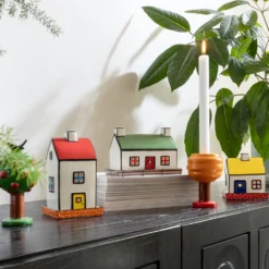 &klevering Teelicht-Haus haines townhouse