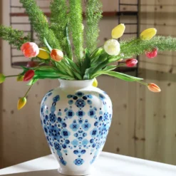 &klevering Vase Bluedot large
