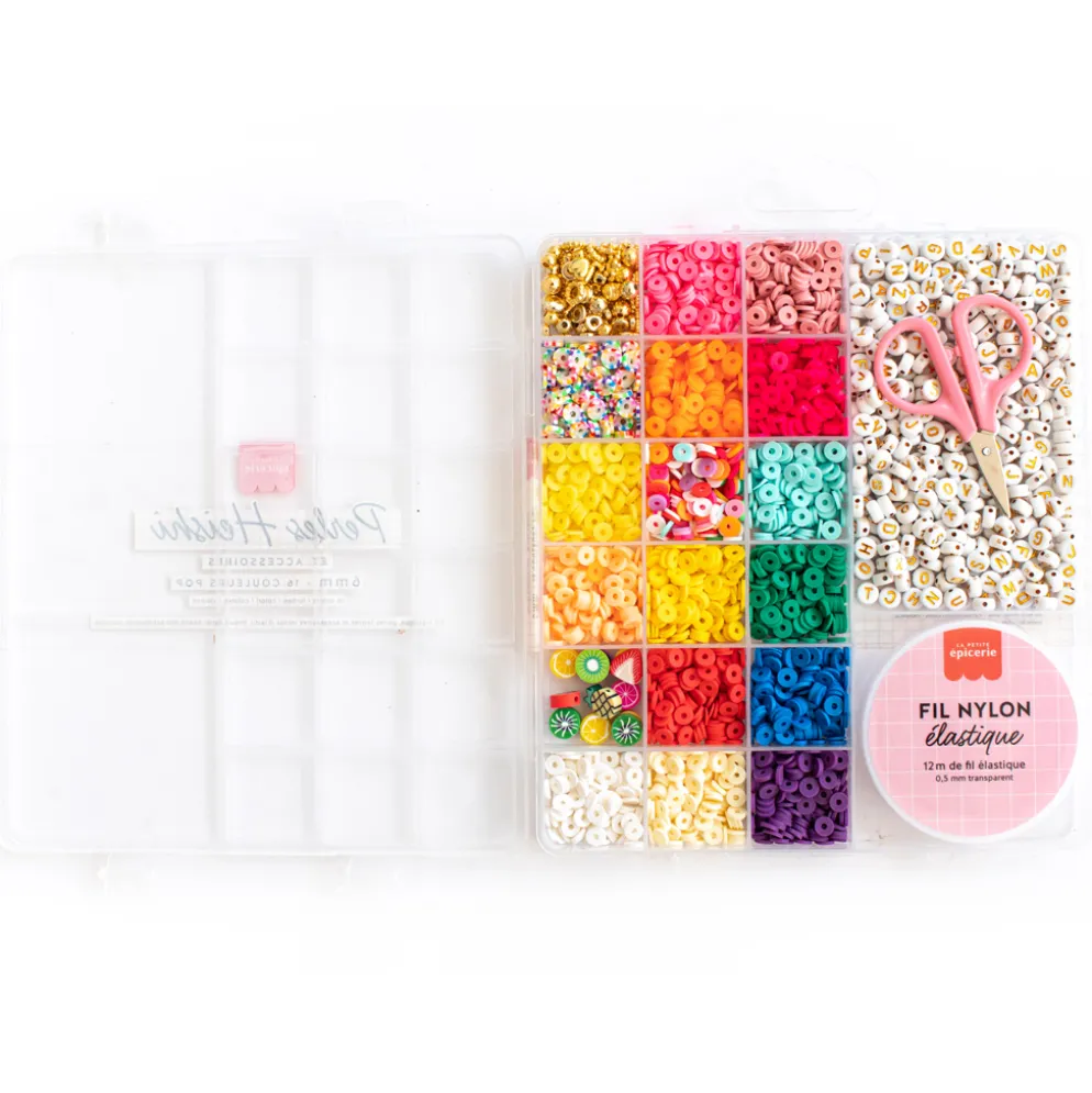 La Petite Épicerie Box mit bunten HEISHI Perlen POP