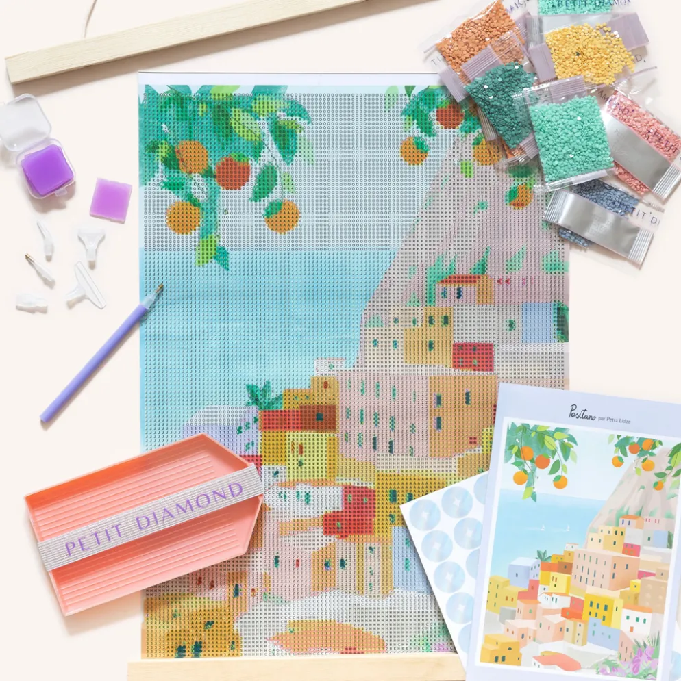 La Petite Épicerie Diamond Painting Set Positano
