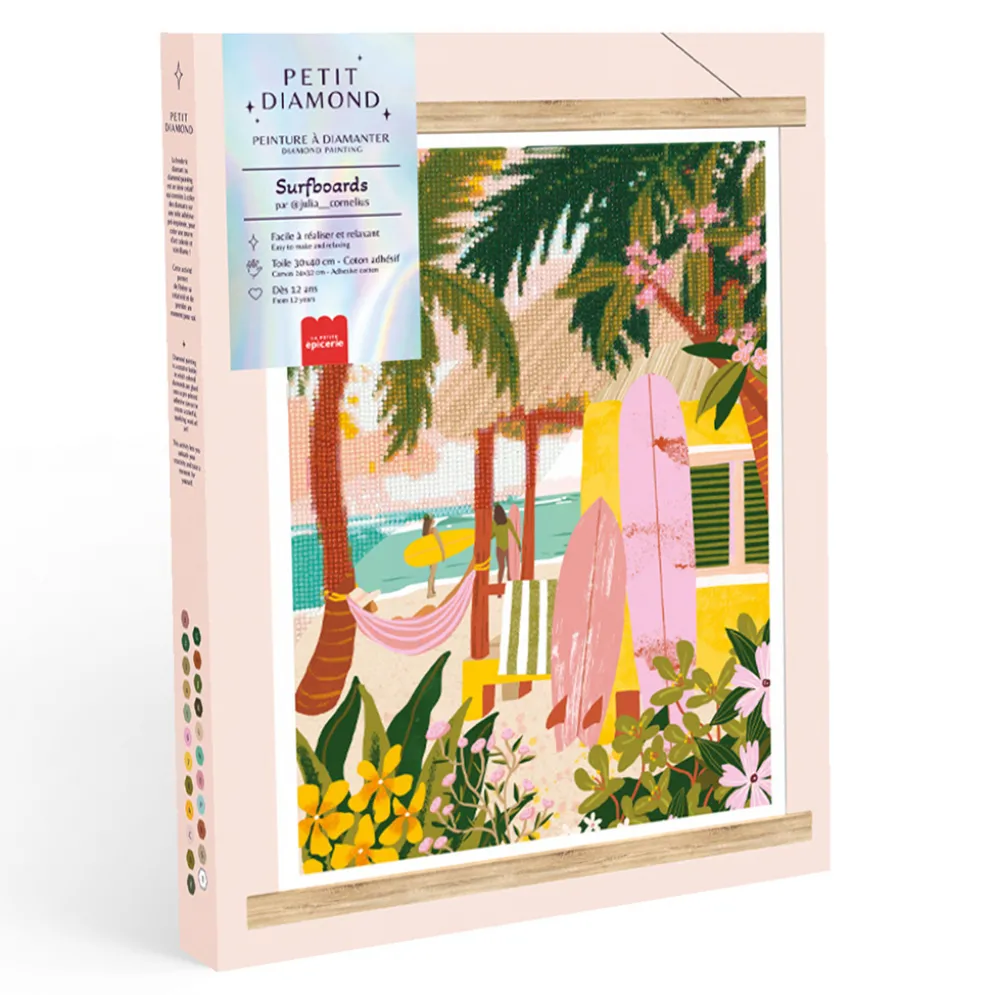 La Petite Épicerie Diamond Painting Set Surfing