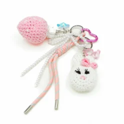 La Petite Épicerie Häkelset Anhänger Glam Pink