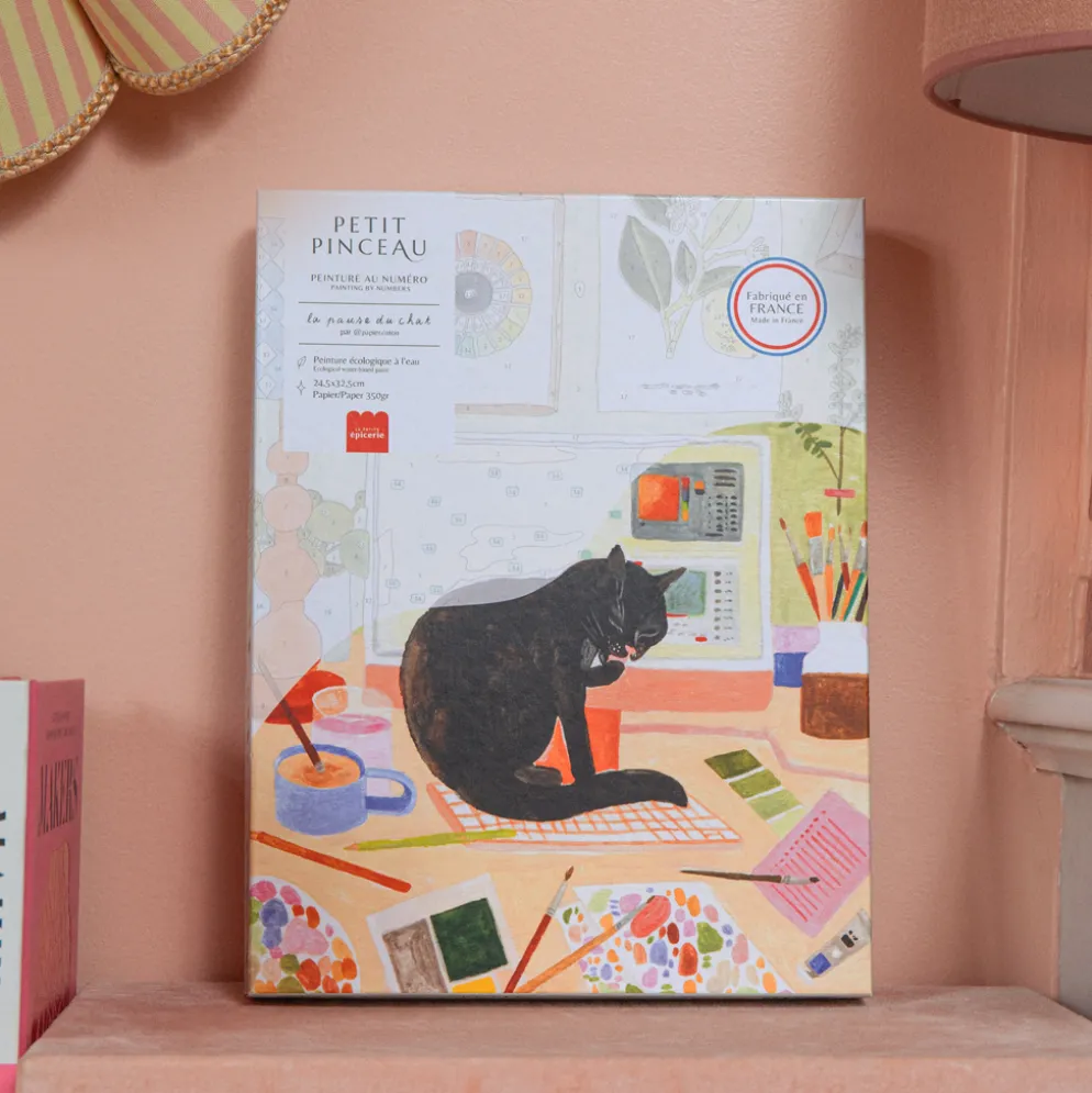 La Petite Épicerie Malen nach Zahlen Set Die Katze