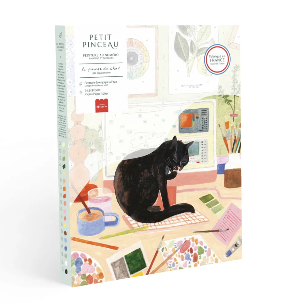La Petite Épicerie Malen nach Zahlen Set Die Katze