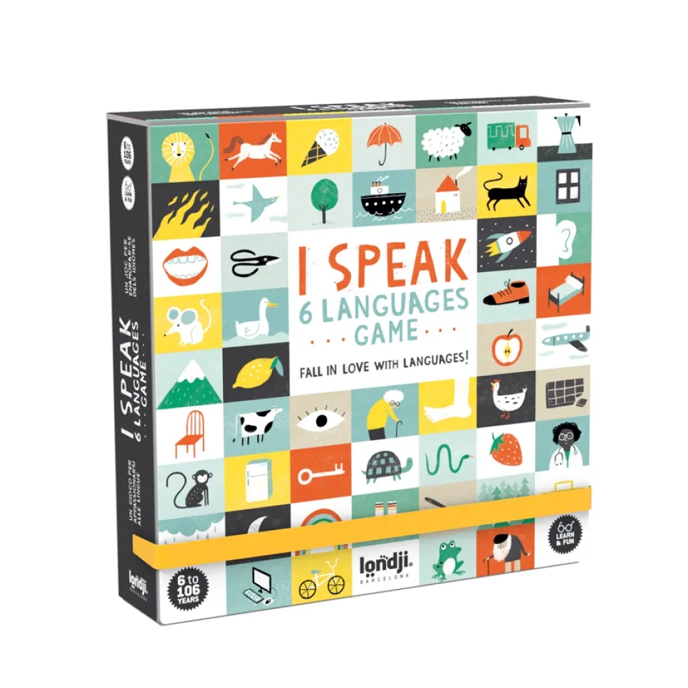 Londji Lernspiel Learn&Fun I speak 6 languages