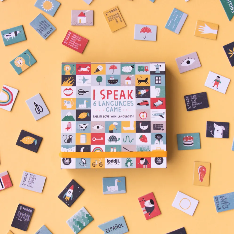Londji Lernspiel Learn&Fun I speak 6 languages