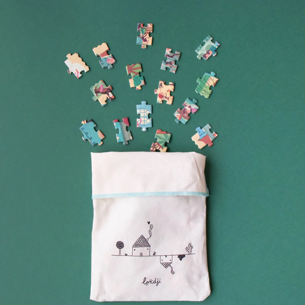 Londji Pocket Puzzle Castle 100-teilig
