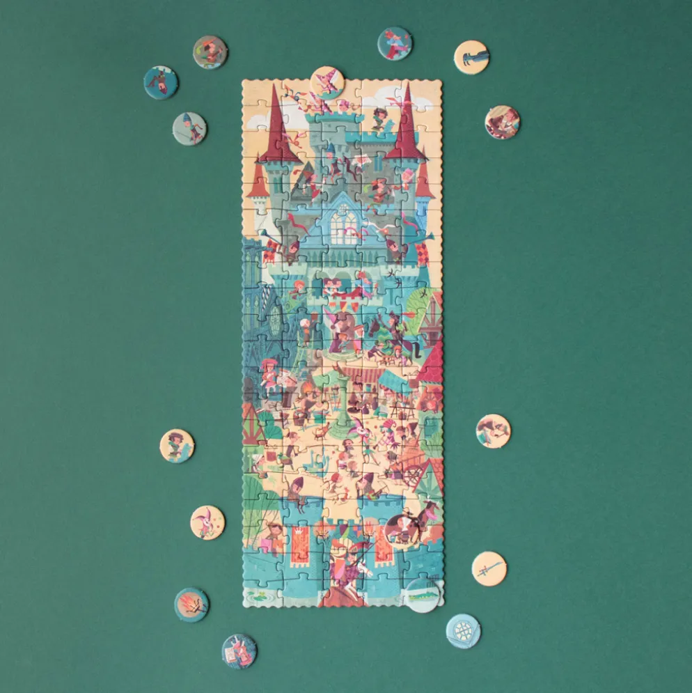 Londji Pocket Puzzle Castle 100-teilig