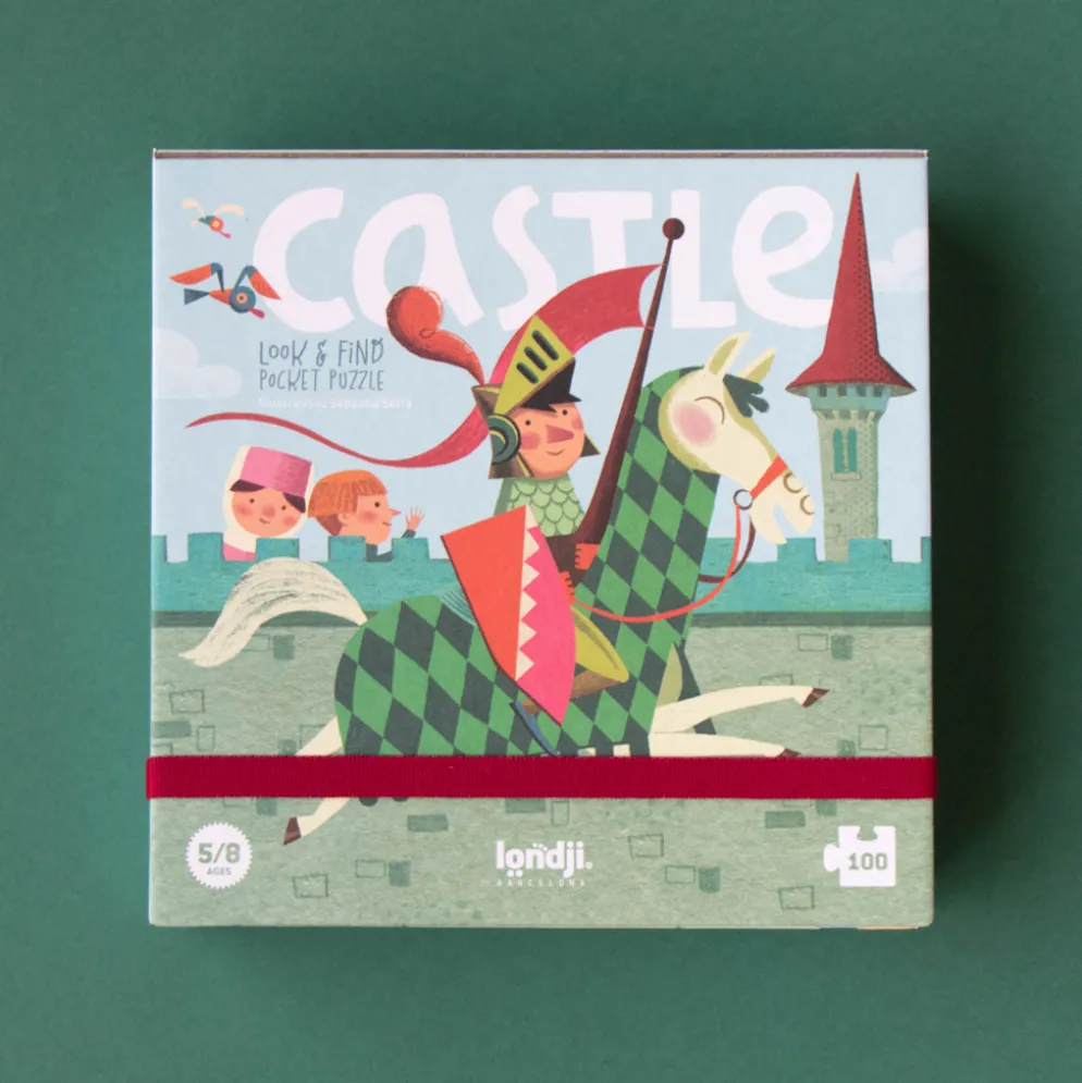Londji Pocket Puzzle Castle 100-teilig