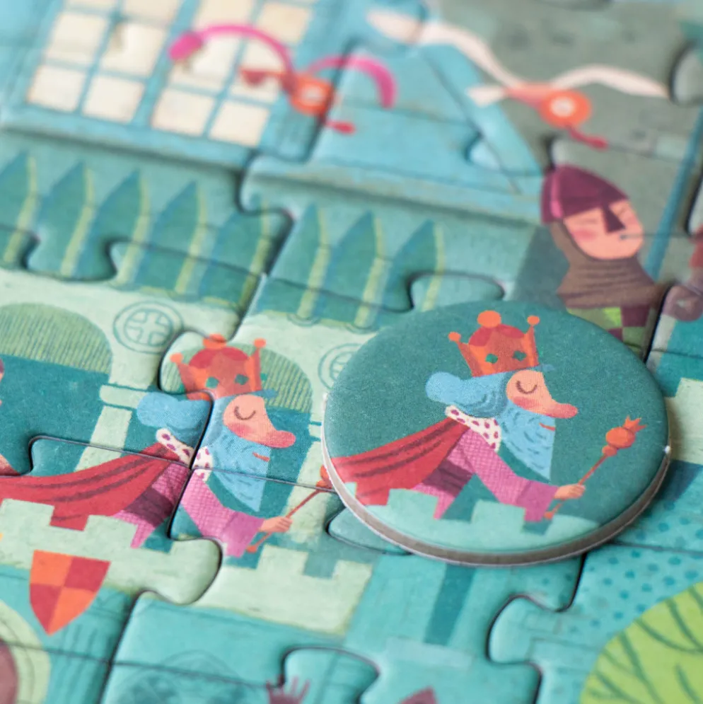 Londji Pocket Puzzle Castle 100-teilig