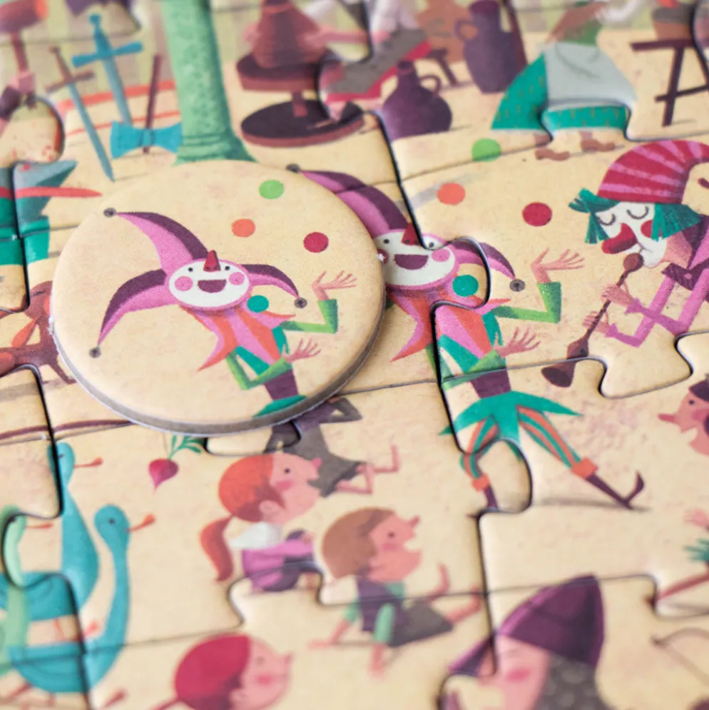 Londji Pocket Puzzle Castle 100-teilig