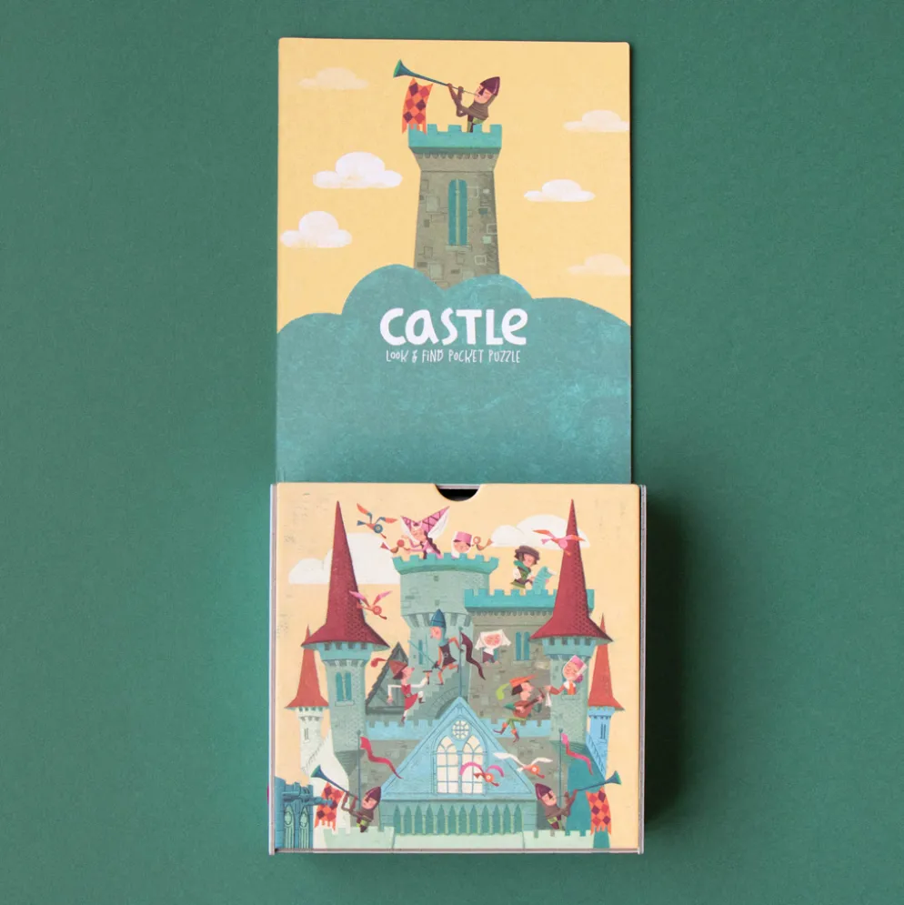 Londji Pocket Puzzle Castle 100-teilig