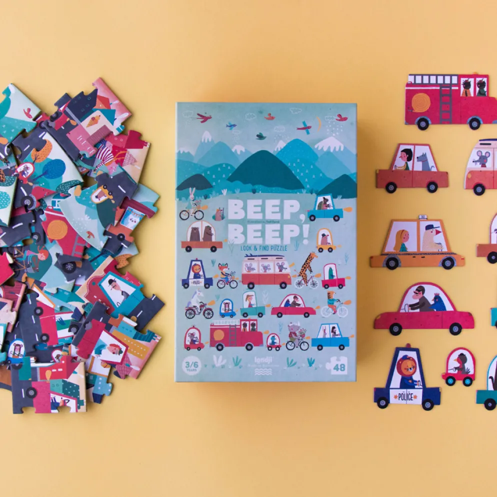 Londji Puzzle Beep, Beep! 48-teilig