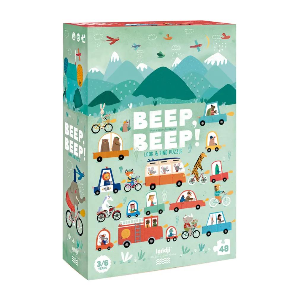 Londji Puzzle Beep, Beep! 48-teilig