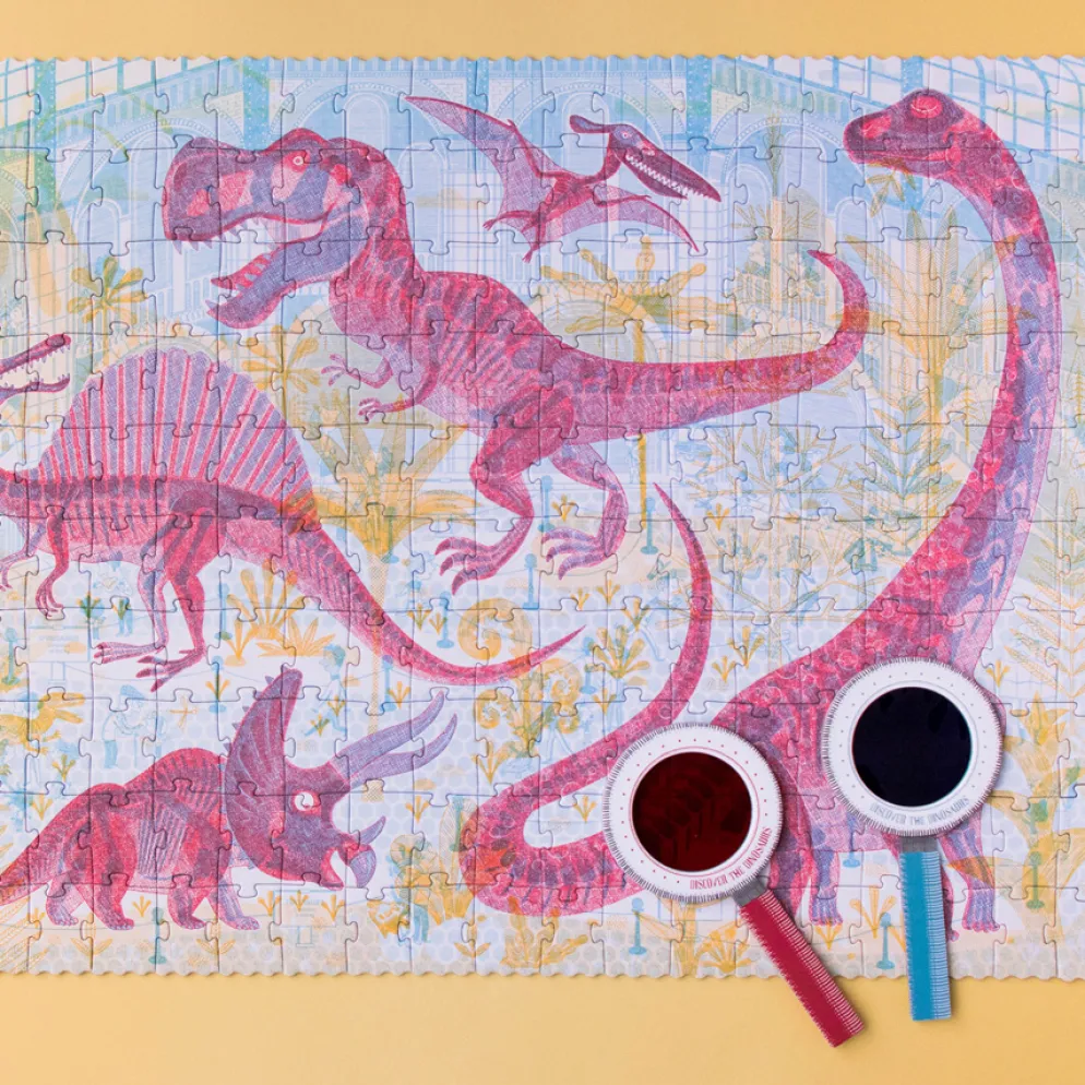 Londji Puzzle Discover the Dinosaurs 200-teilig