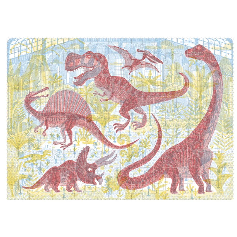 Londji Puzzle Discover the Dinosaurs 200-teilig