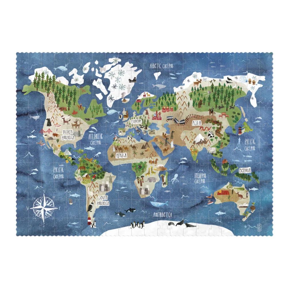 Londji Puzzle Discover the World 200-teilig