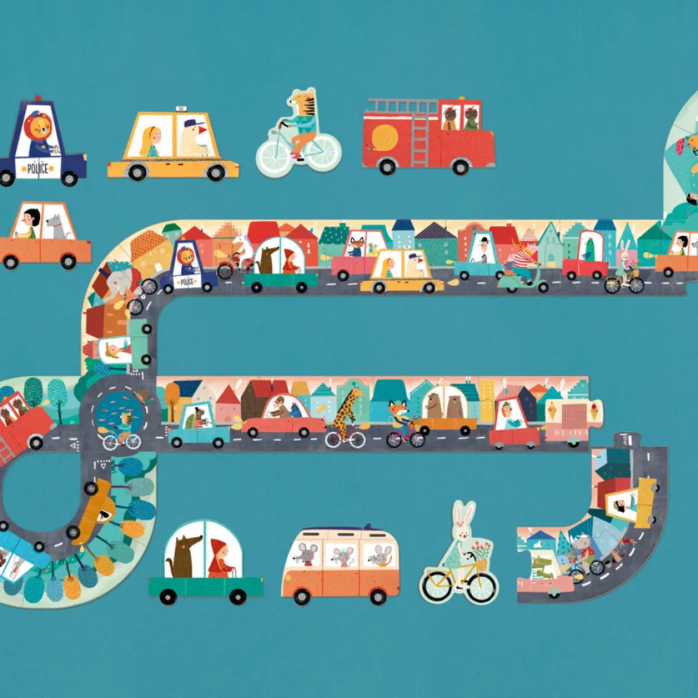 Londji Puzzle Petit Voyage 24-teilig
