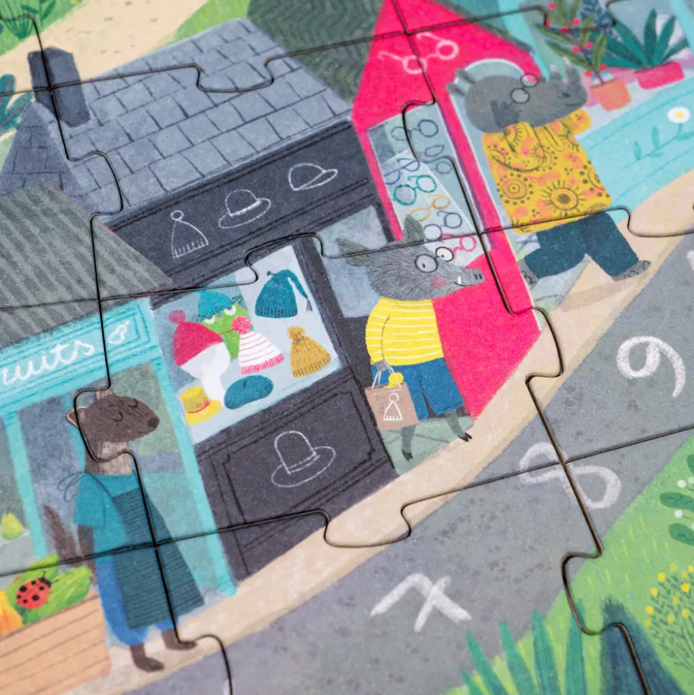 Londji Puzzle & Spiel The misterious case of the birthday cake 100-teilig