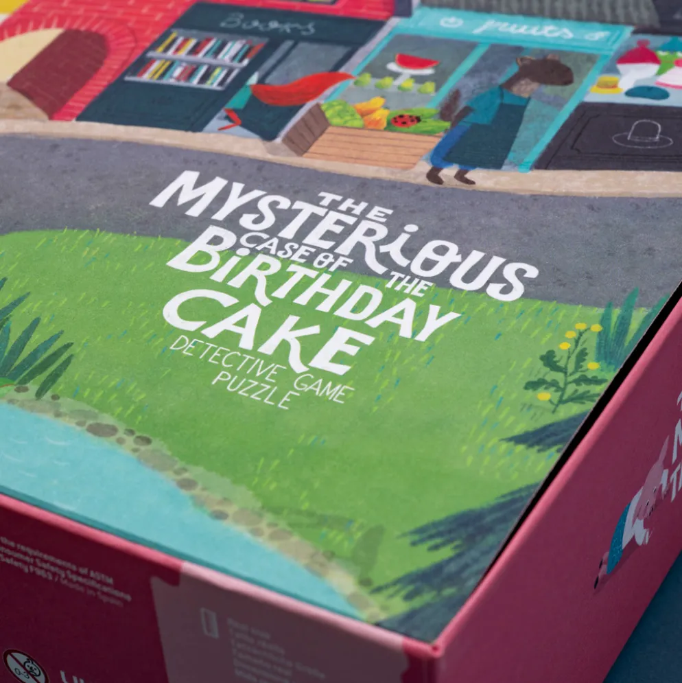 Londji Puzzle & Spiel The misterious case of the birthday cake 100-teilig