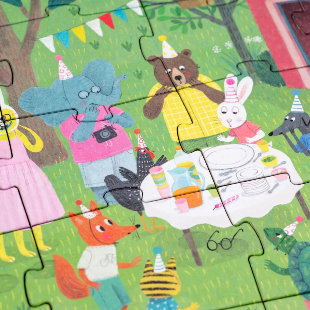 Londji Puzzle & Spiel The misterious case of the birthday cake 100-teilig
