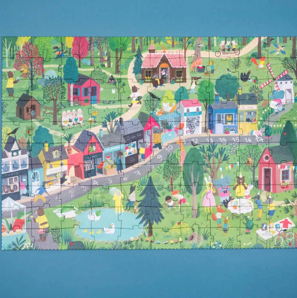Londji Puzzle & Spiel The misterious case of the birthday cake 100-teilig