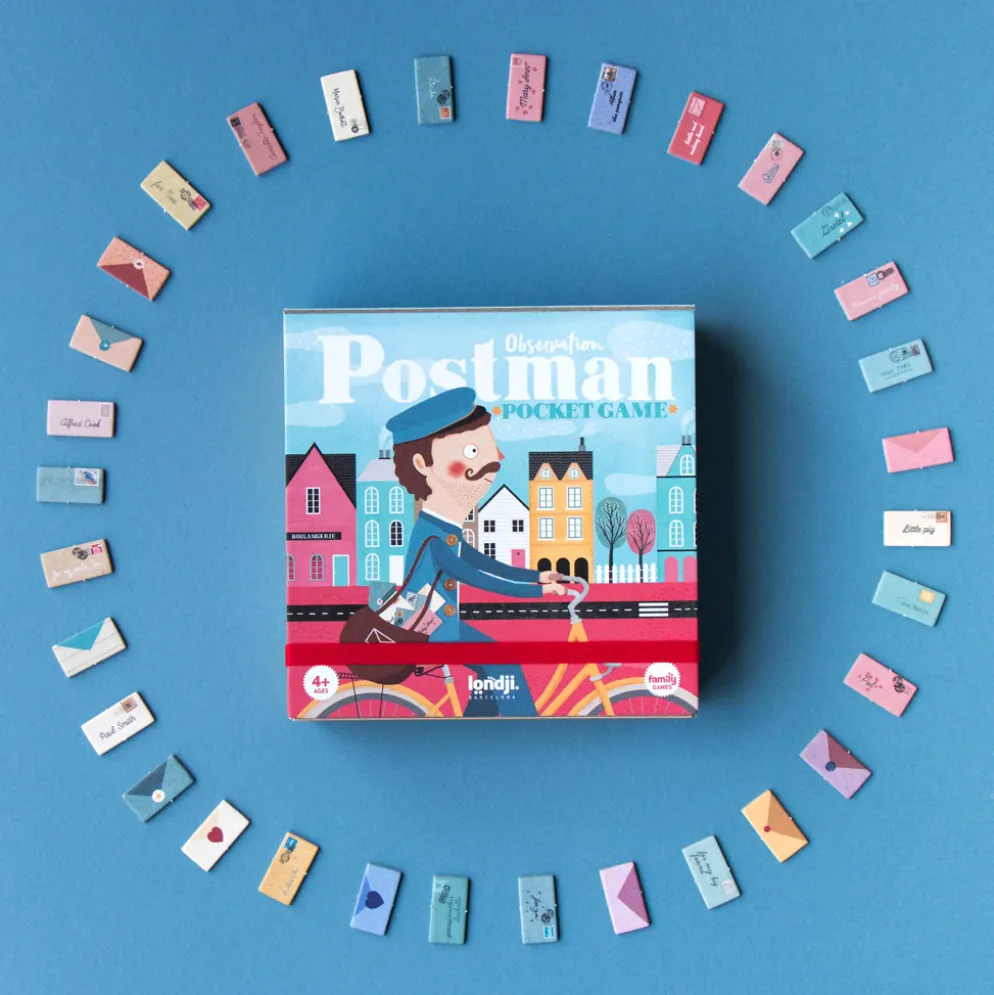 Londji Spiel Pocket Game Postman