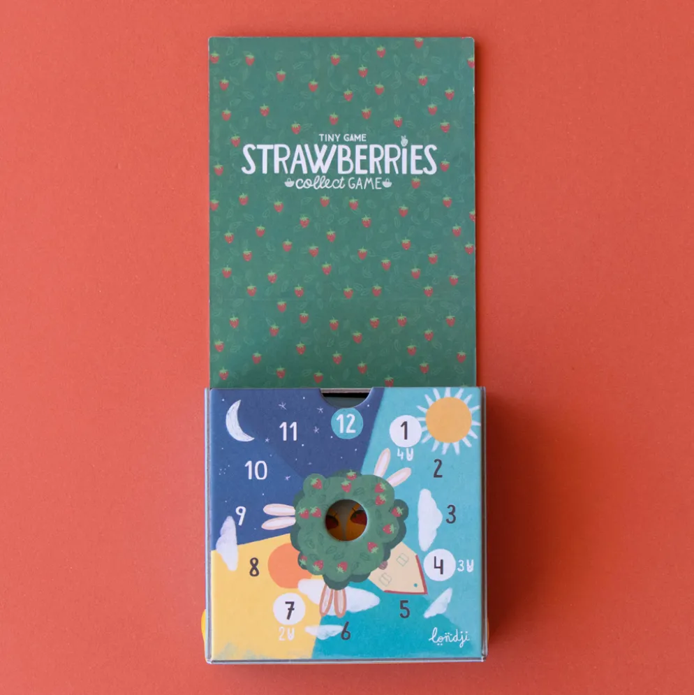 Londji Spiel Tiny Game Strawberries