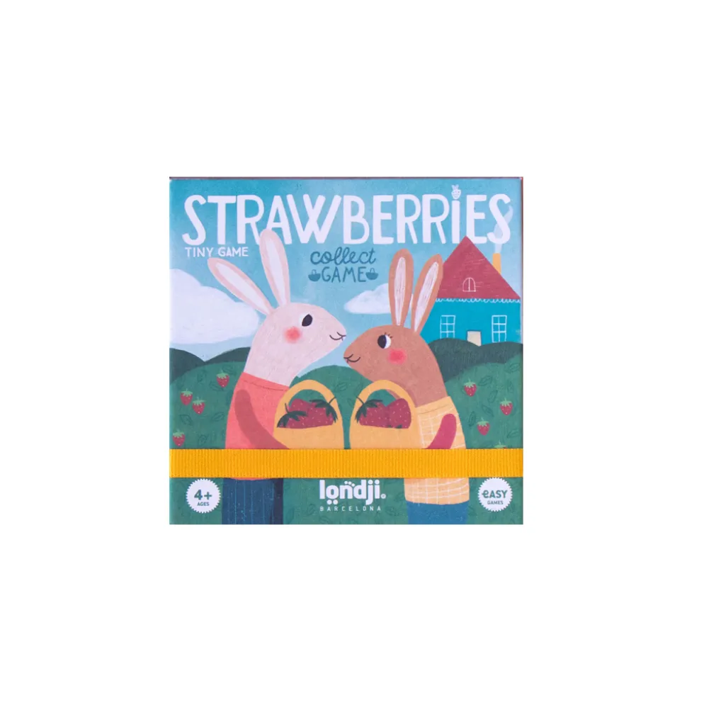 Londji Spiel Tiny Game Strawberries