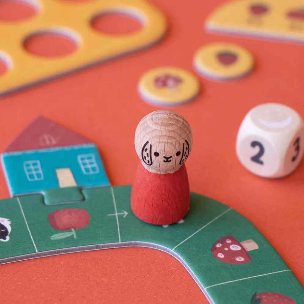 Londji Spiel Tiny Game Strawberries