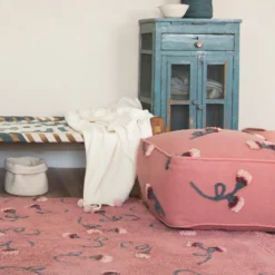 Lorena Canals Pouf English Garden Ash Rose
