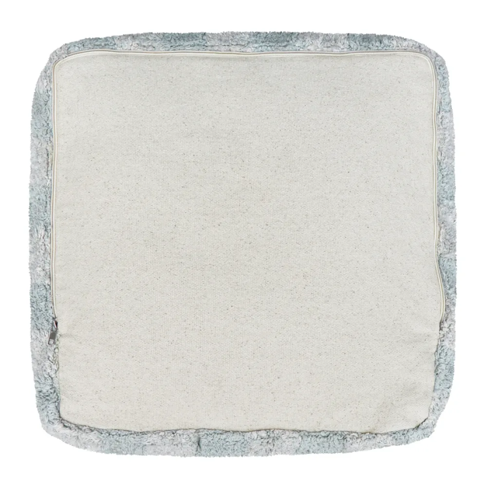 Lorena Canals Pouf Vichy Blue Sage