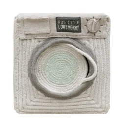 Lorena Canals Spielzeugkorb und Spielset Washing Machine 3-teilig