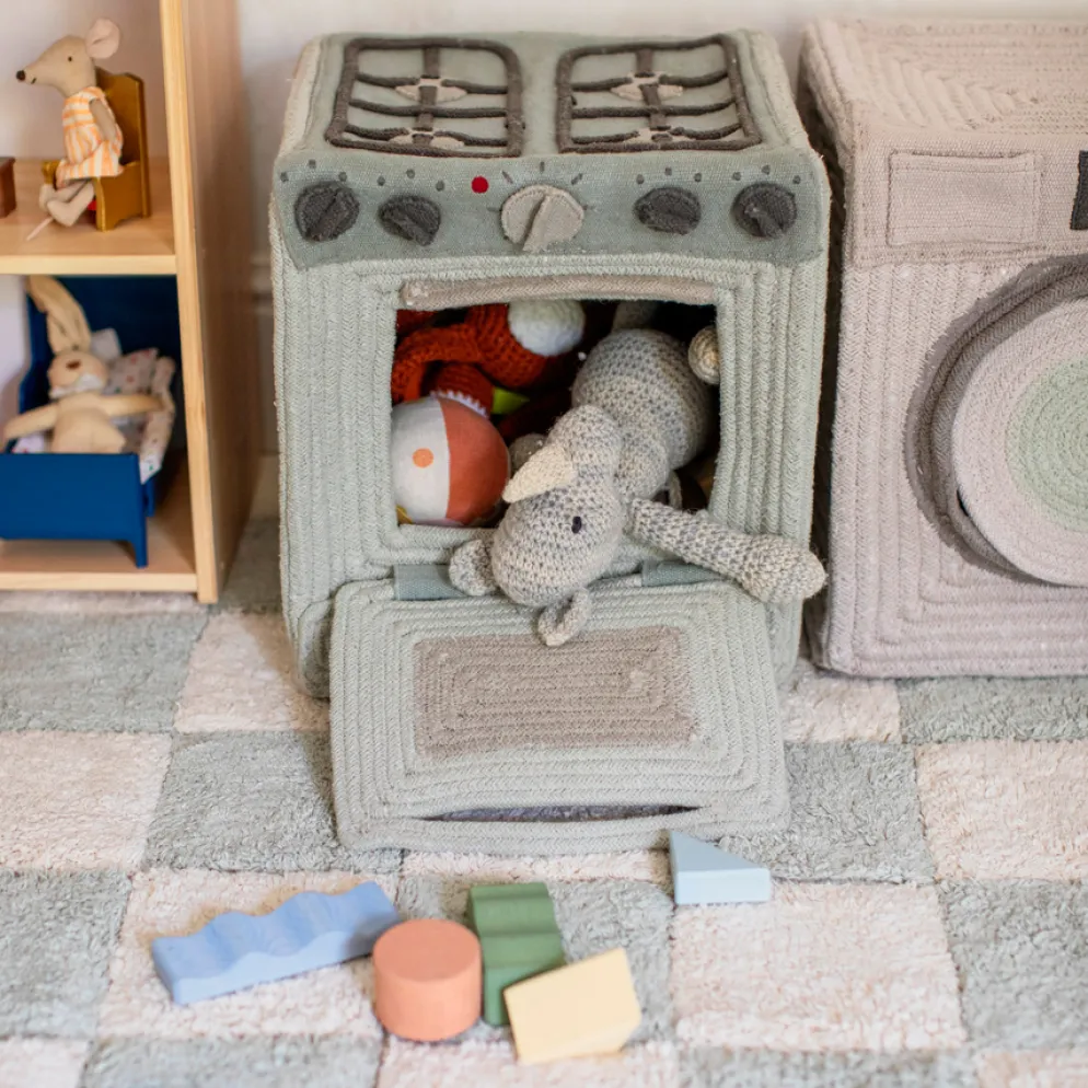 Lorena Canals Spielzeugkorb und Spielset Kitchen 4-teilig