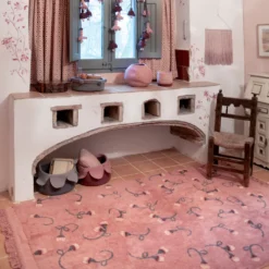 Lorena Canals Teppich waschbar English Garden Ash Rose