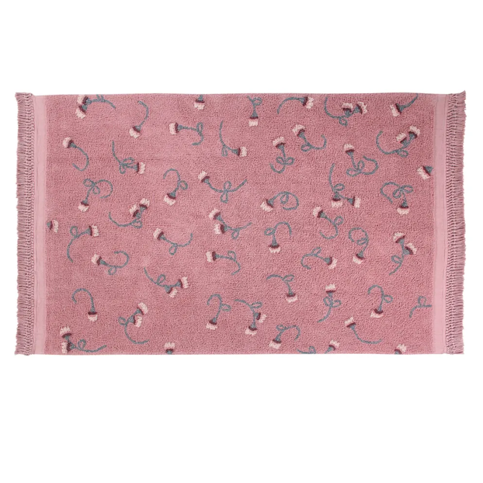 Lorena Canals Teppich waschbar English Garden Ash Rose