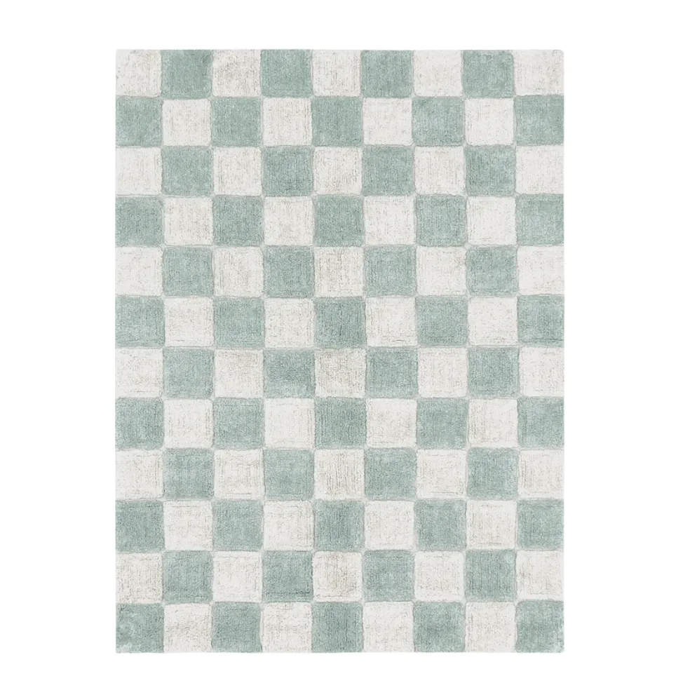 Lorena Canals Teppich waschbar Kitchen Tiles Blue Sage
