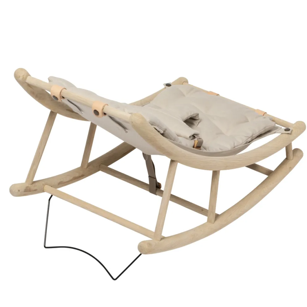 Oliver Furniture Baby- & Kleinkindwippe Wood Eiche/Grau