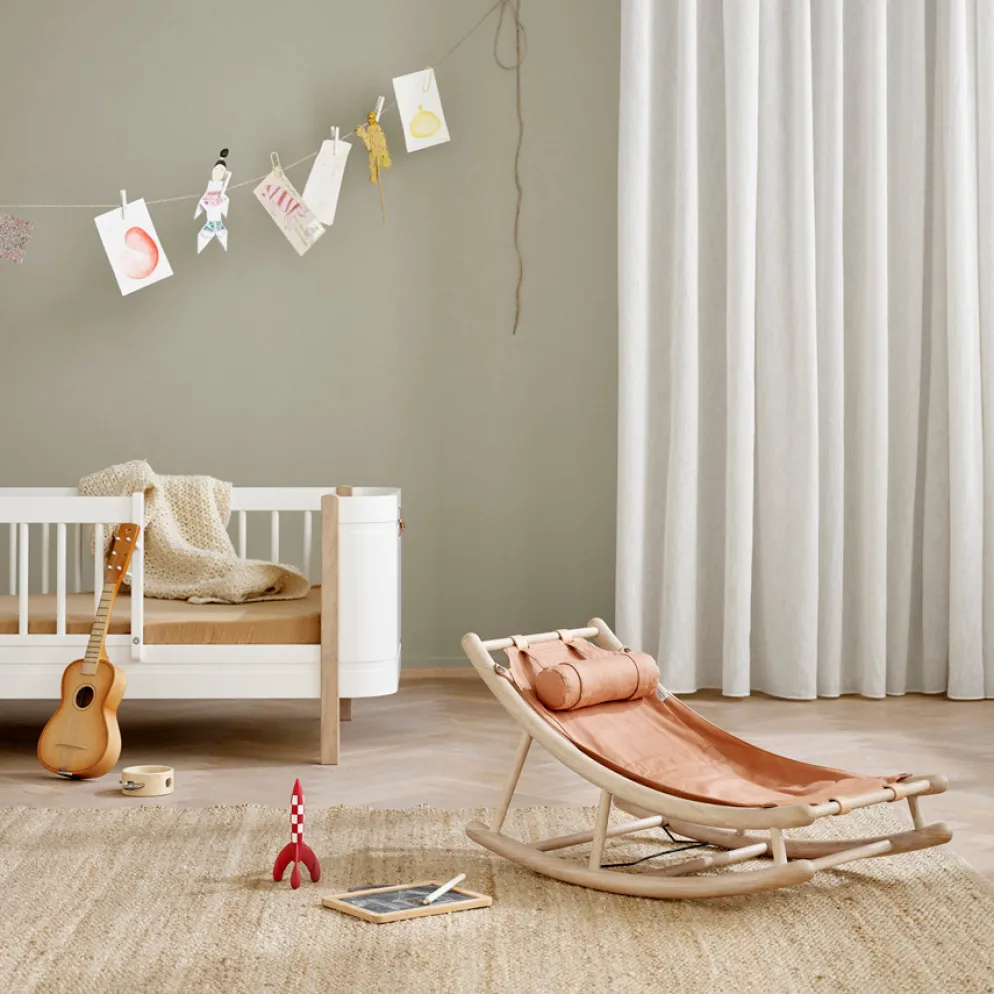 Oliver Furniture Baby- & Kleinkindwippe Wood Eiche/Karamell