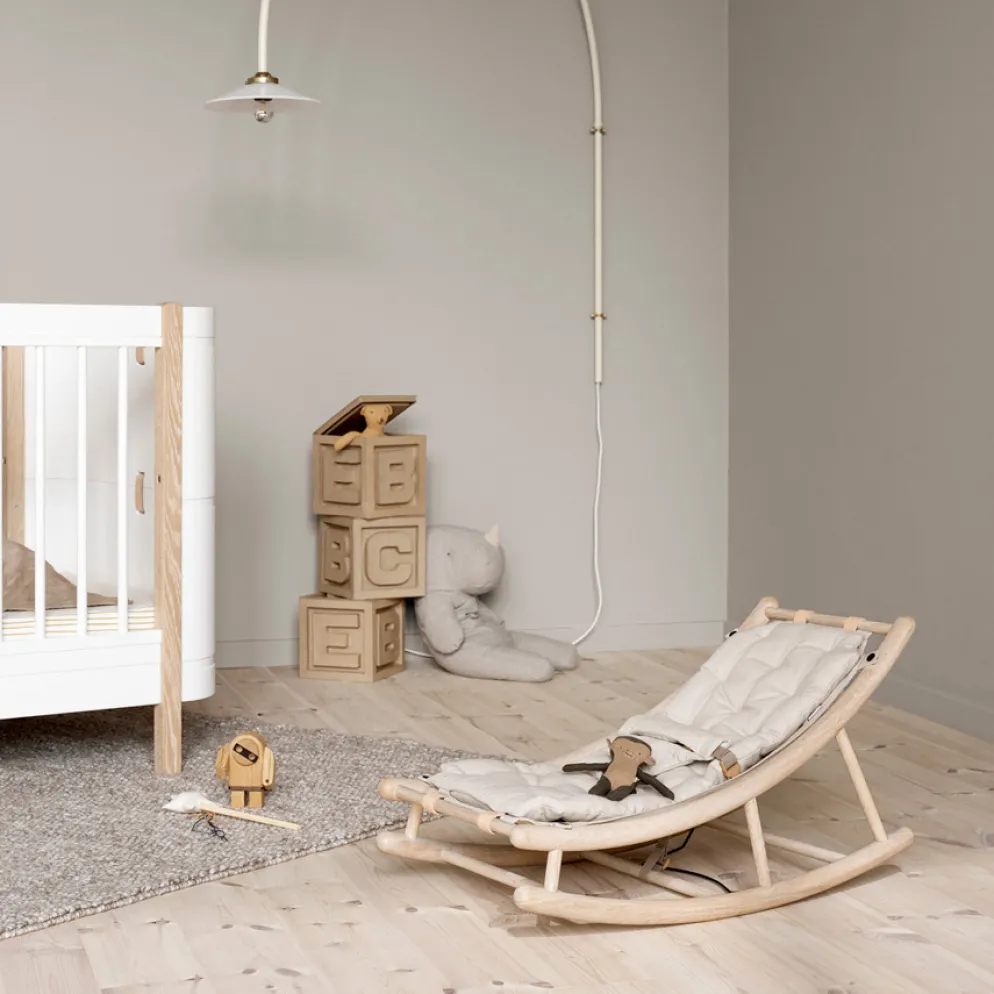 Oliver Furniture Baby- & Kleinkindwippe Wood Eiche/Natur