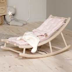 Oliver Furniture Baby- & Kleinkindwippe Wood Eiche/Rosa