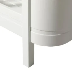 Oliver Furniture Baby- und Kinderbett Wood Mini+ Weiß inkl. Umbauset Juniorbett