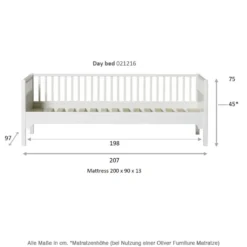 Oliver Furniture Bettsofa Seaside Classic - Sofort Lieferbar!