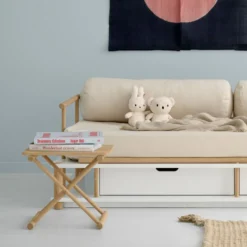 Oliver Furniture Camp Bettsofa 90x180 cm weiß/Eiche