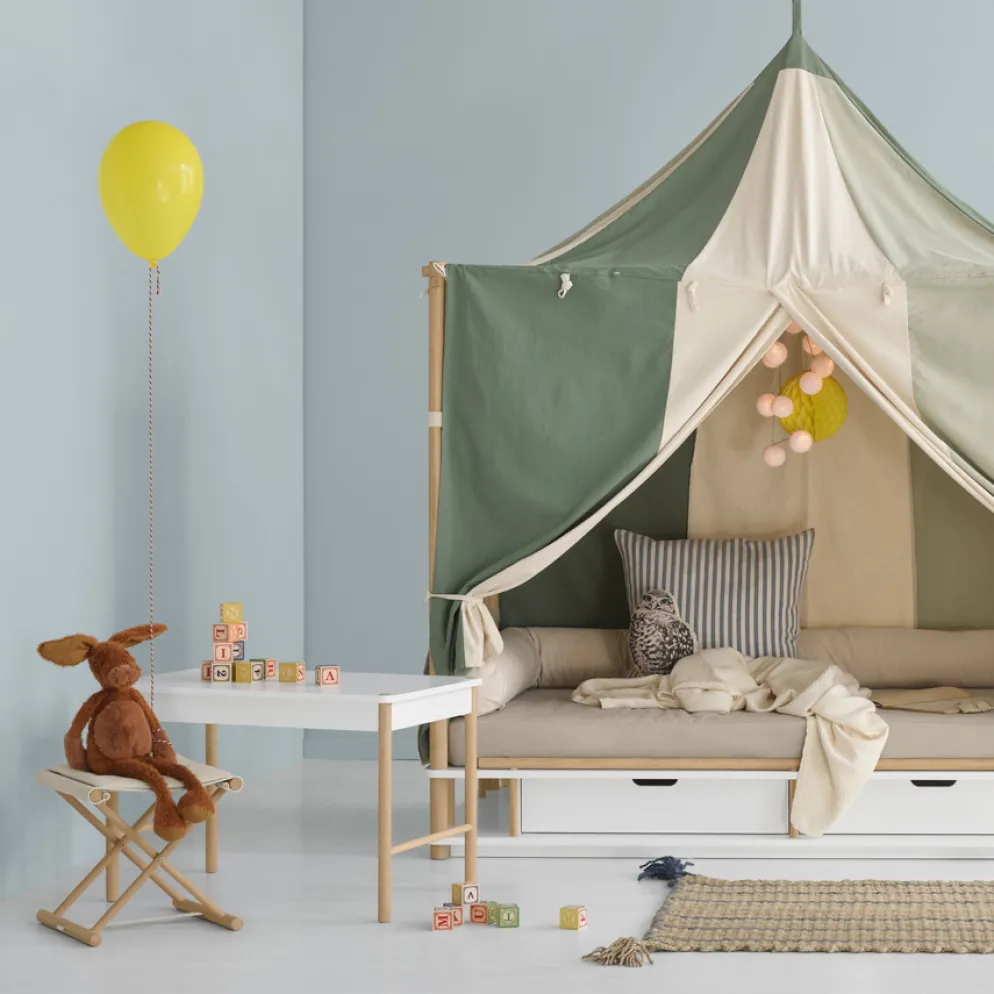 Oliver Furniture Camp Kleinkind Hocker Eiche/ungefärbt
