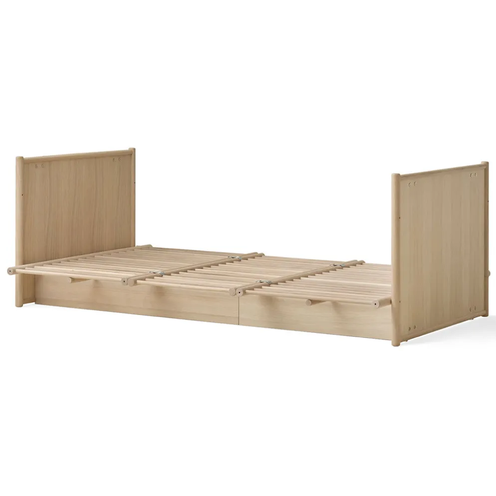 Oliver Furniture Camp Novel Babybett/Bett 60x120/120x200 cm Eiche