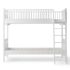 Oliver Furniture Etagenbett Seaside Classic Weiß mit schräger Leiter